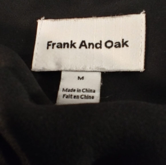 Frank & Oak Flowy Wide Leg Black V Neck Jumpsuit M - Picture 5 of 12